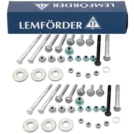 2x LEMF&Ouml;RDER 3912901 Reparatursatz Radaufh&auml;ngung f&uuml;r AUDI A6 C6 A8 4E Phaeton vorne oben
