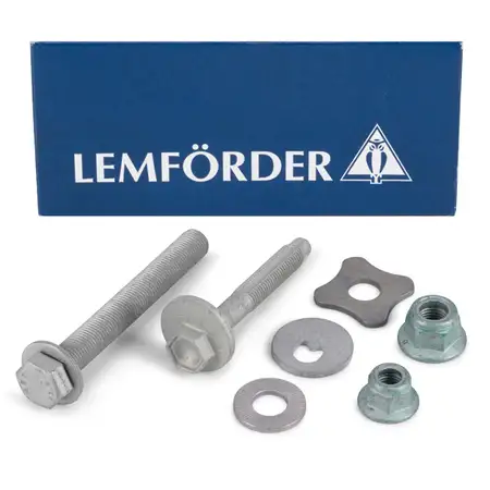 LEMF&Ouml;RDER 3891001 Reparatursatz Querlenker f&uuml;r VW Golf 5-8 AUDI A3 SEAT SKODA hinten oben