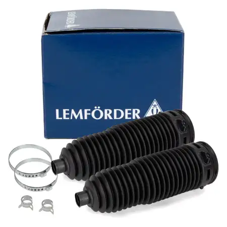 2x LEMF&Ouml;RDER 3756801 Spurstange Lenkmanschette f&uuml;r MERCEDES Vito/Mixto Viano W639 vorne