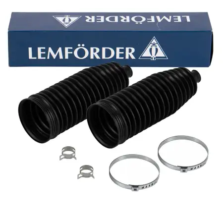 2x LEMF&Ouml;RDER Lenkmanschette f&uuml;r BMW E81-88 E90-93 X1 E84 X5 F15 X6 F16 vorne 32106765234