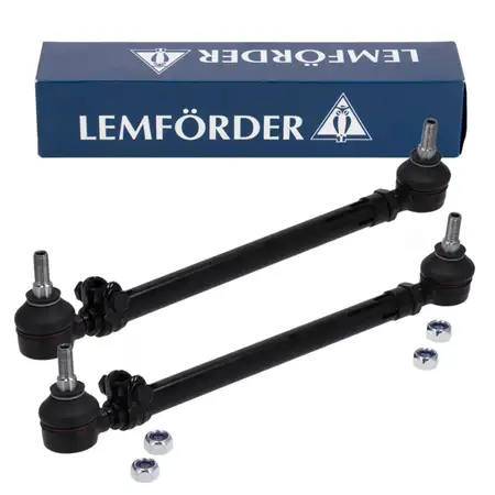 2x LEMF&Ouml;RDER Spurstange f&uuml;r MERCEDES W123 S123 C123 S-Klasse W116 vorne au&szlig;en 1233301803
