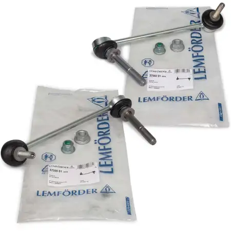 2x LEMF&Ouml;RDER Koppelstange f&uuml;r PORSCHE 997 718 Boxster Cayman (987 981 982) vorne / hinten
