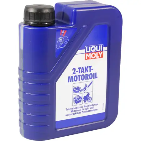 1L 1 liter LIQUI MOLY 1052 2-stroke engine oil for motorcycles and mopeds, self-mixing