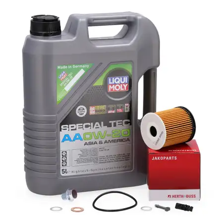 5L LIQUI MOLY SPECIAL TEC AA 0W-20 Motor&ouml;l + H+B &Ouml;lfilter f&uuml;r HYUNDAI KIA 5 1.6 T-GDI