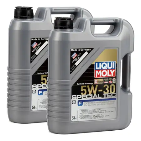 10L LIQUI MOLY SPECIAL TEC F 5W30 Motor&ouml;l &Ouml;l f&uuml;r FORD WSS-M2C 913-A/-B/-C/-D 9.55535-G