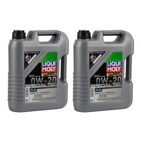 10L 10 Liter LIQUI MOLY 9734 SPECIAL TEC AA 0W-20 Motor&ouml;l &Ouml;l API SP ILSAC GF-6A