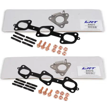 2x LRT Montagesatz Abgaskr&uuml;mmer f&uuml;r MERCEDES W203 W204 W211 W212 W213 W164 W166 OM642