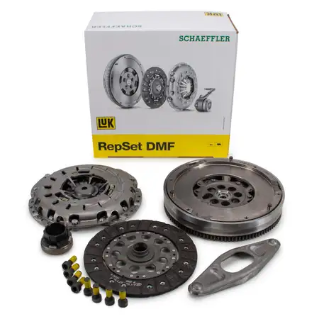 LUK DMF 600023800 Kupplungssatz + Ausr&uuml;cklager + ZMS f&uuml;r BMW E87 E46 E90 E91 E60 M47 N47