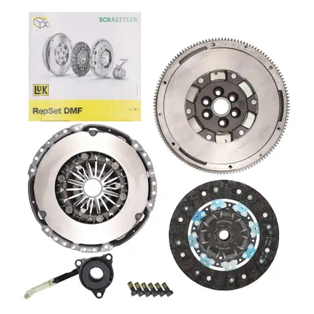 LUK Kupplungssatz + Ausr&uuml;cklager + ZMS f&uuml;r VW Golf 6 7 Passat B7 B8 Tiguan Touran 2.0 TDI