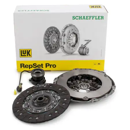 LUK 624344133 Kupplungssatz + Zentralausr&uuml;cker f&uuml;r OPEL Astra J Corsa D A B 1.7 CDTI