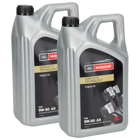 10L 10 Liter ORIGINAL Ford MOTORCRAFT A5 Motor&ouml;l &Ouml;l 5W-30 5W30 WSS-M2C913