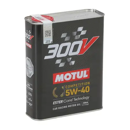 2L 2 Liter MOTUL 300V COMPETITION 5W-40 Motor&ouml;l Vollsynthetisch Motorsport RACING