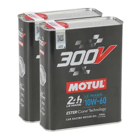 4L 4 Liter MOTUL 300V 24h LE MANS 10W-60 Motor&ouml;l Vollsynthetisch Motorsport RACING