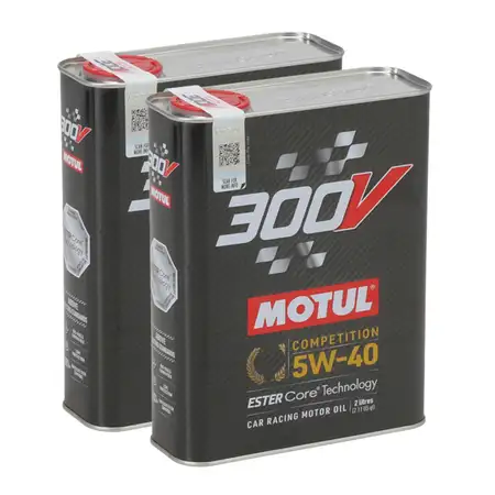 4L 4 Liter MOTUL 300V COMPETITION 5W-40 Motor&ouml;l Vollsynthetisch Motorsport RACING