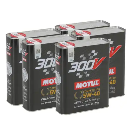 10L 10 Liter MOTUL 300V COMPETITION 5W-40 Motor&ouml;l Vollsynthetisch Motorsport RACING