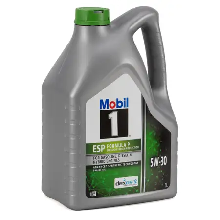 5L Mobil 1 ESP FORMULA P 5W-30 Motor&ouml;l f&uuml;r MB 229.31/51/52 dexos2 PSA B71 2290/2297