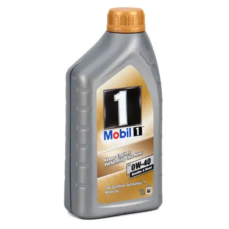 1L 1 Liter Mobil 1 FS Motor&ouml;l &Ouml;l 0W-40 0W40 MB PORSCHE A40 VW 502.00 505.00