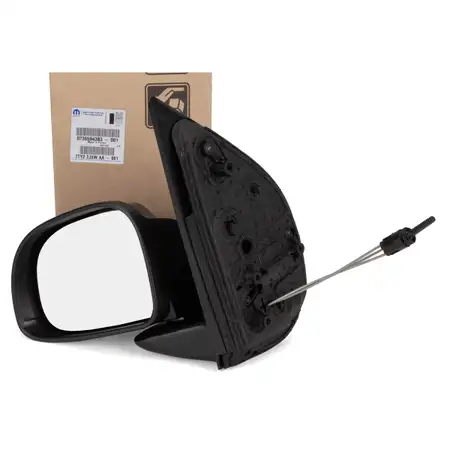 ORIGINAL FIAT MOPAR Au&szlig;enspiegel Seitenspiegel schwarz Panda 312 ab Bj links 735594383