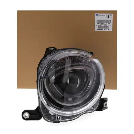 ORIGINAL Fiat Abarth MOPAR HALOGEN Scheinwerfer Frontscheinwerfer 500 links 52129443