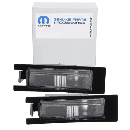 2x ORIGINAL Alfa Romeo Fiat MOPAR Kennzeichenleuchte Bravo 2 198 Punto 199 Mito 955