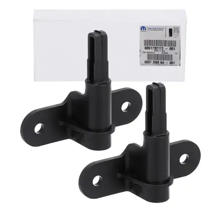 2x ORIGINAL Fiat Abarth MOPAR K&uuml;hler Tr&auml;ger Halter Motork&uuml;hler 500/C 312 oben 51792173