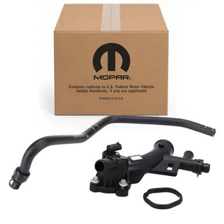 ORIGINAL Opel MOPAR K&uuml;hlmittelflansch + Sensor + K&uuml;hlerschlauch Astra J Zafira C 1.4