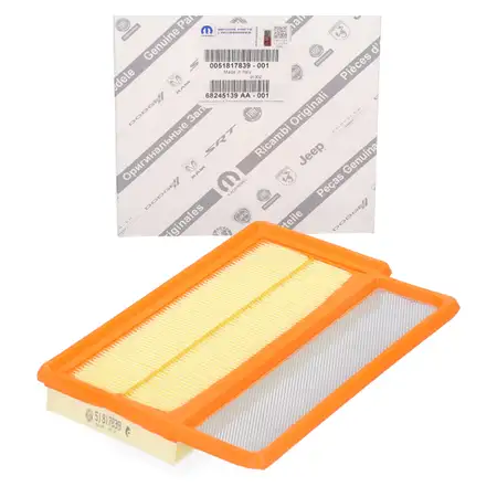 ORIGINAL Abarth MOPAR Luftfilter Motorluftfilter 500/595/695 500C/595C/695C 1.4i 51817839