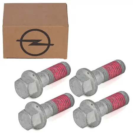 4x ORIGINAL OPEL Schraube Bremssattel Astra J K Insignia A Zafira C hinten 11570581