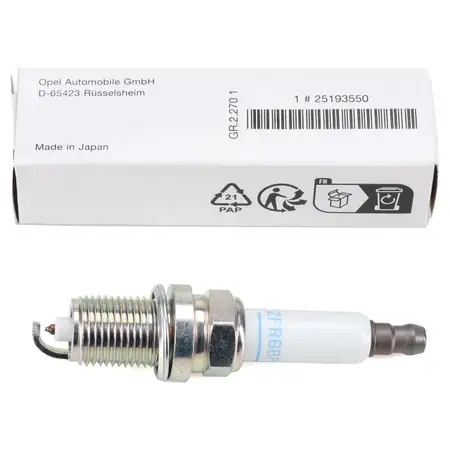 ORIGINAL OPEL Z&uuml;ndkerze Astra H J Corsa D E Insignia A Meriva A 1.6 Turbo 25193550