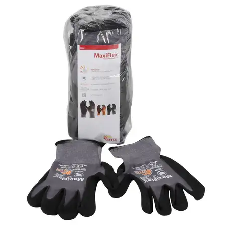1 pair, size 11 / XXL MAXIFLEX Ultimate ATG Texxor work gloves