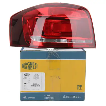 MAGNETI MARELLI ABGEDUNKEL Heckleuchte f&uuml;r AUDI A3 S3 8P 3-T&Uuml;RER links 8P3945095B