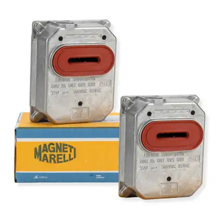 2x MAGNETI MARELLI XENON Scheinwerfer Vorschaltger&auml;t f&uuml;r BMW MERCEDES PORSCHE VW
