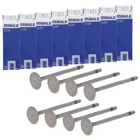 8x MAHLE Einlassventil f&uuml;r VW Golf 6 Passat B6 B7 Tiguan Touran T5 T6 2.0 TDI 03L109601R