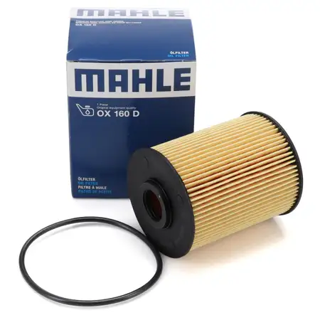 KNECHT / MAHLE OX160D &Ouml;lfilter f&uuml;r AUDI A6 A8 Q7 PORSCHE Cayenne VW Golf 3 Passat V6