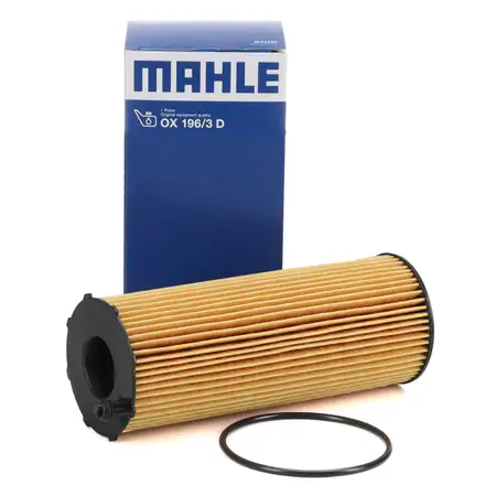 KNECHT/MAHLE OX1963D &Ouml;lfilter f&uuml;r VW Touareg Phaeton AUDI A6 A8 4L 2.7/3.0TDI 057115561M