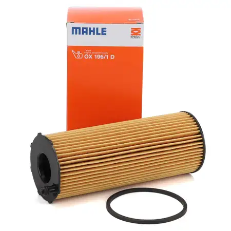 MAHLE OX196/1D &Ouml;lfilter f&uuml;r AUDI A4 B7 B8 A6 A6 C6 Q7B Touareg 7L 2.7-4.2 TDI 057115561L