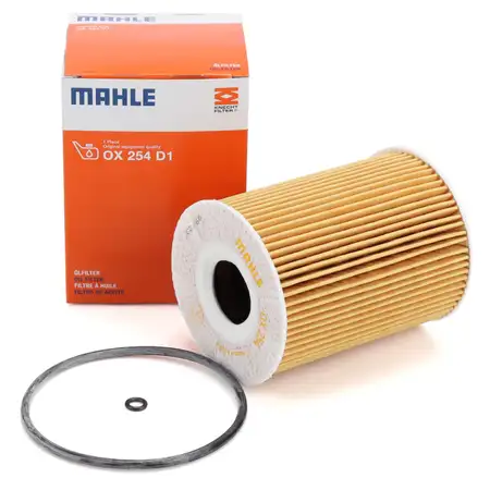KNECHT/MAHLE OX254D1 &Ouml;lfilter f&uuml;r MERCEDES W211 X164 W164 W221 420/450CDI OM629 6291800109