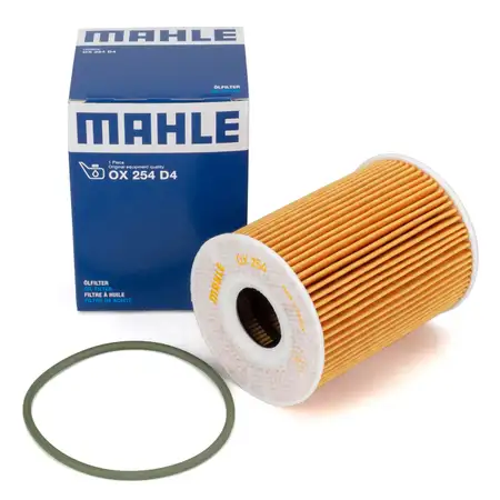 MAHLE OX254D4 &Ouml;lfilter f&uuml;r PORSCHE 997 991 992 Cayenne 9PA 92A Macan Panamera 0PB115466