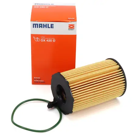 MAHLE OX420D &Ouml;lfilter f&uuml;r AUDI A4 A5 A6 A7 A8 Q5 Q7 PORSCHE VW Touareg 3.0 TDI 059198405