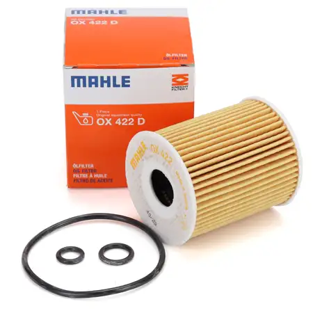 MAHLE OX422D &Ouml;lfilter f&uuml;r VW Polo 5 SEAT Ibiza 4 SKODA Fabia 2 Roomster 1.2 TDI 03P115562