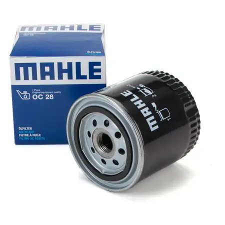 MAHLE OC28 &Ouml;lfilter f&uuml;r PORSCHE 914 VW Transporter T2 T3 1.6 1.7 1.8 2.0 021115351A