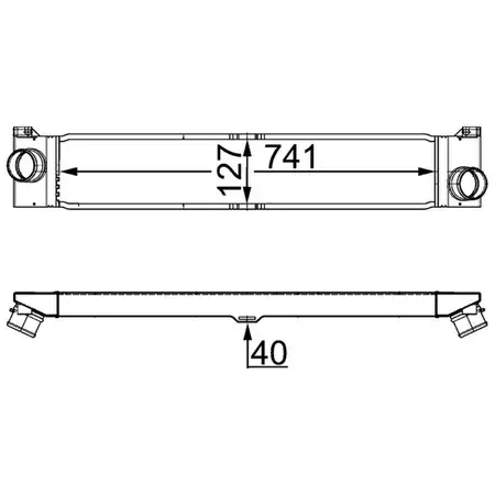 MAHLE CI157000S Ladeluftk&uuml;hler f&uuml;r FIA Ducato (250_) 2.0/2.2/2.3D Multijet 1340763080