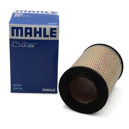 KNECHT / MAHLE LX228 Luftfilter f&uuml;r PORSCHE 911 2.0-2.7 1963-1979 + 914 /6 2.0