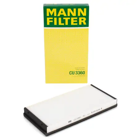 MANN CU3360 Innenraumfilter Pollenfilter f&uuml;r PORSCHE 996 997 Boxster Cayman (986 987)