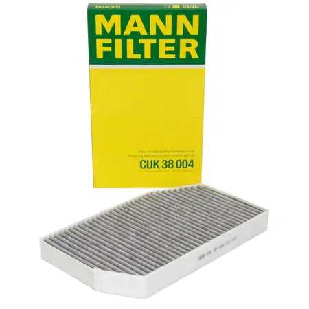 MANN CUK38004 Innenraumfilter Aktivkohlefilter f&uuml;r BMW 5er G60 G61 G68 i5 7er 64115A547D4