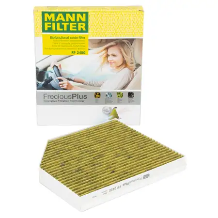 MANN FP2450 FreciousPlus Innenraumfilter f&uuml;r AUDI A4 B8 A5 8T 8F Q5 8RB 8K0819439C