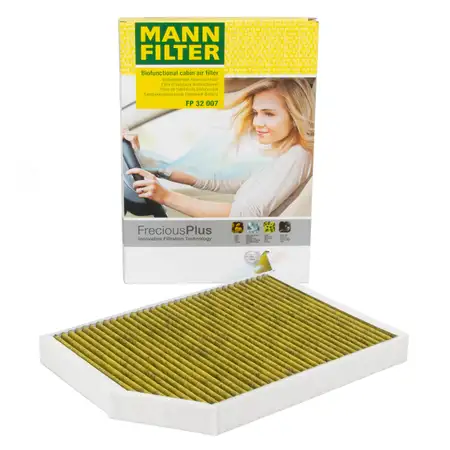 MANN FP32007 FreciousPlus Innenraumfilter f&uuml;r AUDI E-Tron GT PORSCHE Panamera 971 Taycan