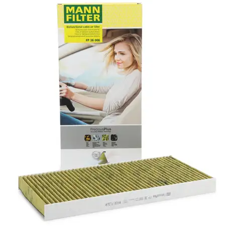 MANN FP36006 FreciousPlus Innenraumfilter f&uuml;r VW ID.3 ID.4 ID.5 AUDI Q4 e-tron SKODA Enyaq