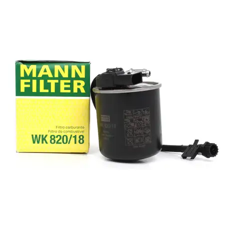 MANN WK820/18 Kraftstofffilter MERCEDES Sprinter B906-970 V-Klasse Viano Vito 6510902952