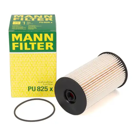 MANN PU825x Kraftstofffilter VW Golf 5 Caddy 3 Touran AUDI A3 8P 1.6/1.9/2.0 TDI 3C0127434